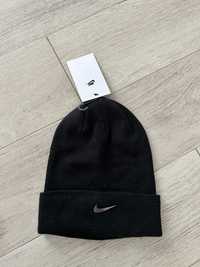 Czarna czapka Nike, z logo, nowa