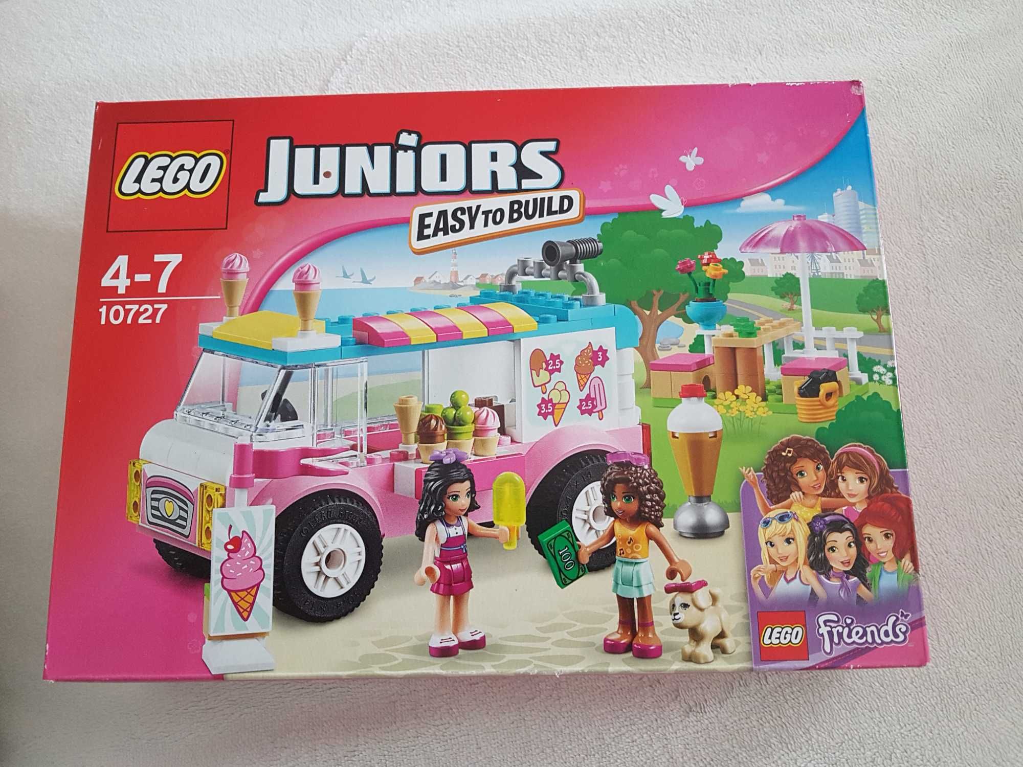 Klocki LEGO Juniors 10727 Furgonetka z lodami Emmy NOWY