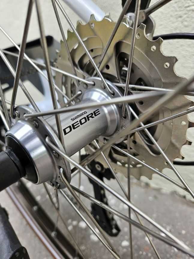 GAZELLE - ULTIMATE T30 PLUS rama 51cm, CARBON, Deore XT 3x10, Magura