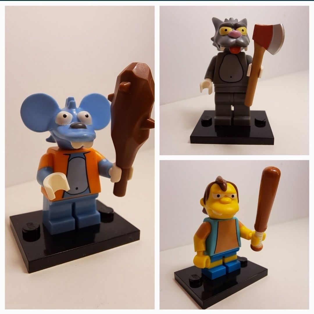 Lego Simpsons series 1 minifigures . Сімпсони мініфігури лего серія 1.