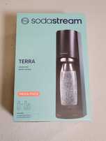 NOWY Saturator SODASTREAM Terra Czarny + 3 butelki - Mega Pack
