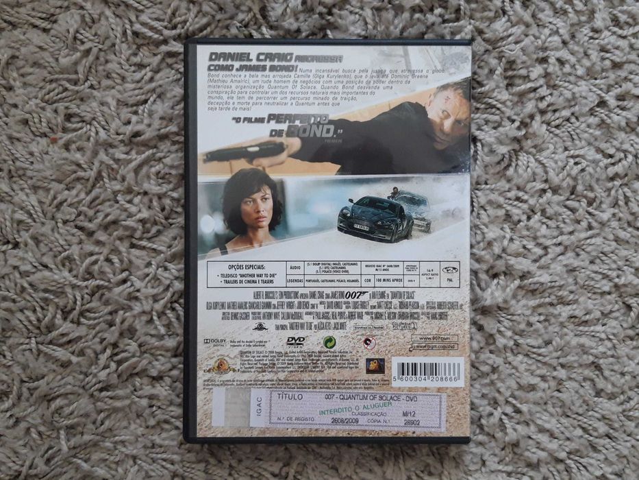 007 Quantum of Solace (DVD)