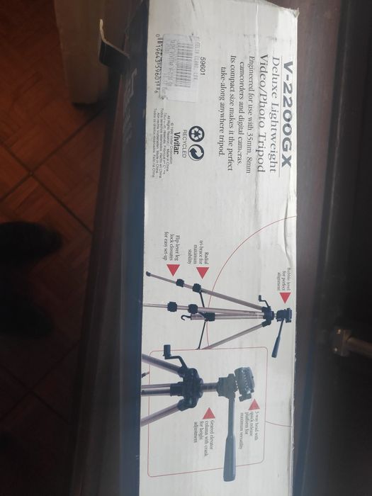 Tripé para Máquina Fotográfica - Vivitar V-2200GX