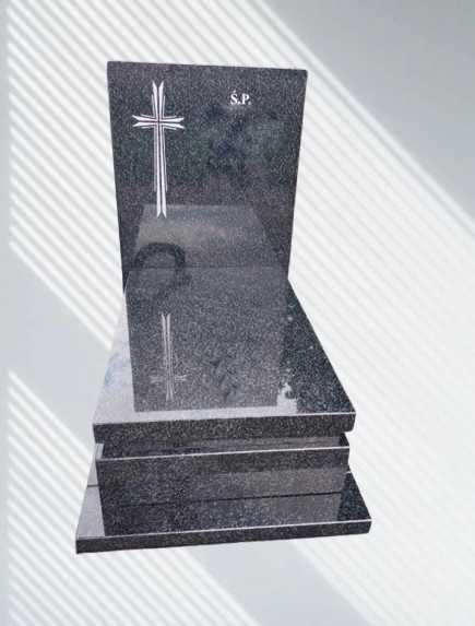 Nagrobek urnowy urna granitowy 100x70
