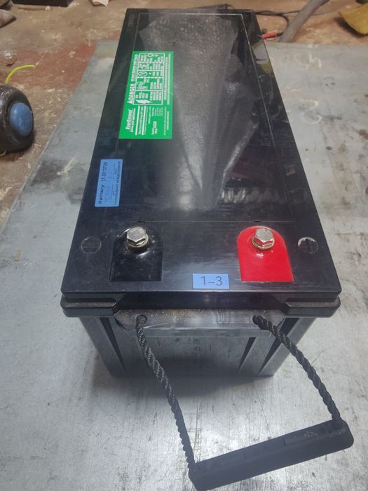 Акумулятор 12v200ah AGM EverExseed