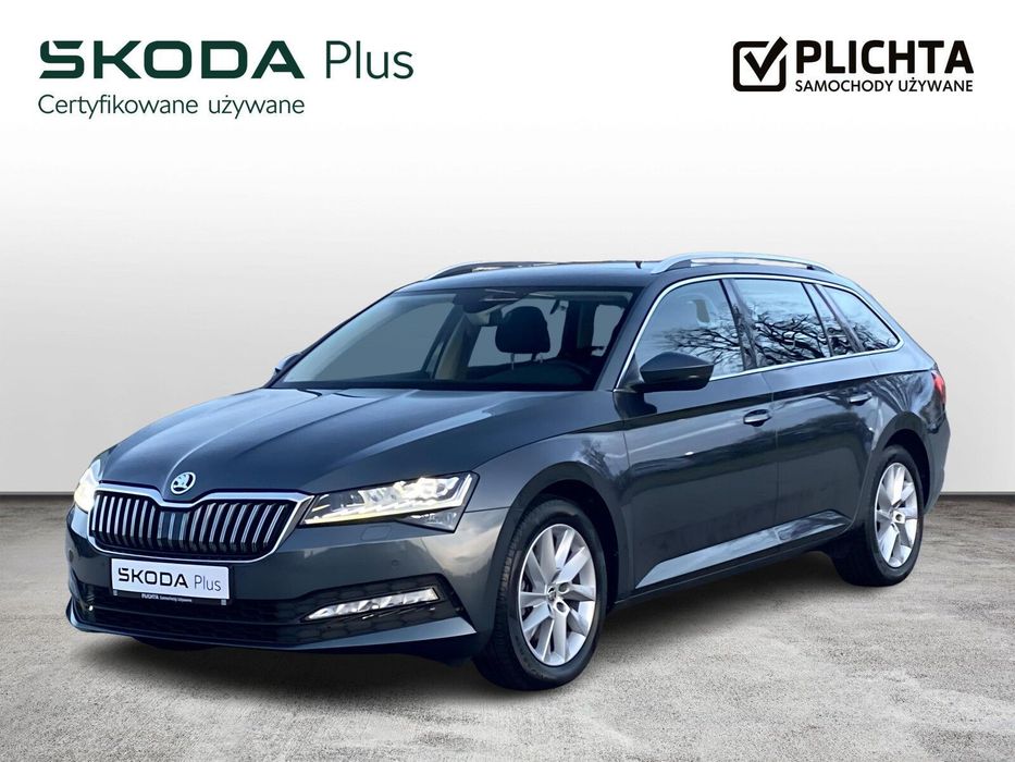 Skoda Superb 2.0 TDI 200 KM DSG, LED, Czujniki, Tempomat, Smartlink, FV23%, GW