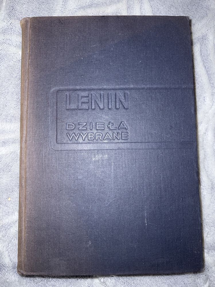 Lenin dzieła wybrane tom V 1940r.