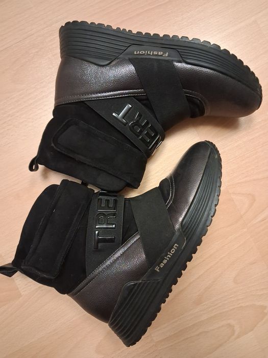 Жіночі р.40 (39) ботинки утеплені зима