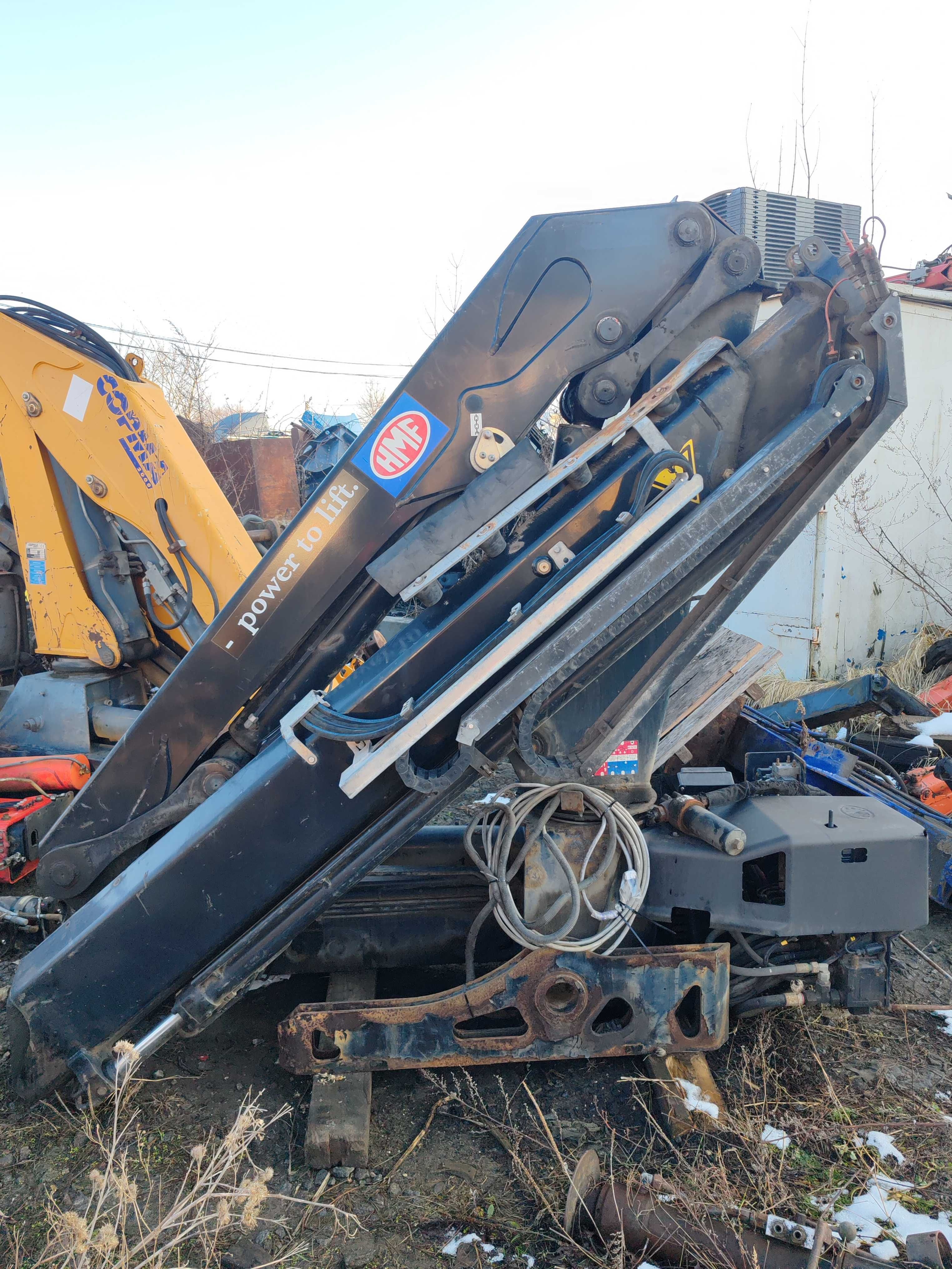 Кран маніпулятор HMF 1420 K2 Palfinger Hiab Fassi Copma Atlas