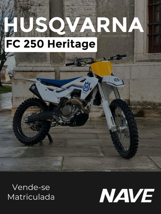 Husqvarna 250 FC heritage matrículada