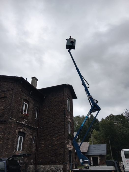 podnośnik koszowy, wynajem 18m 130zl/h