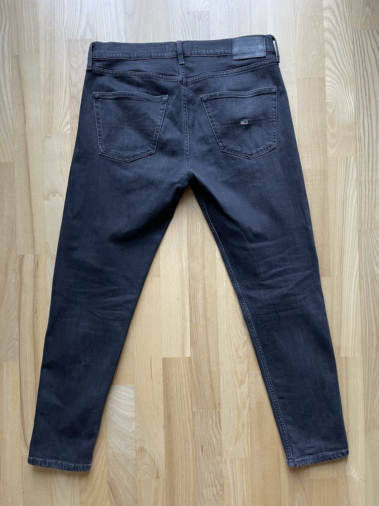 Tommy Hilfiger jeansy Tommy Jeans Rey regular tapered czarne