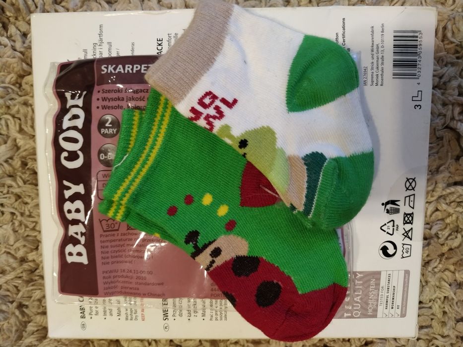 Skarpetki niemowlęce