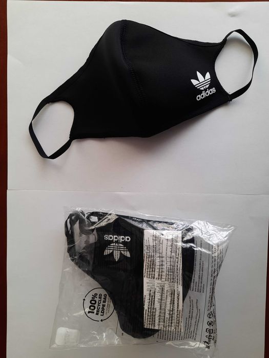 maseczka adidas sport face cover m/l 3 -pack 5 komplety 15 maseczek