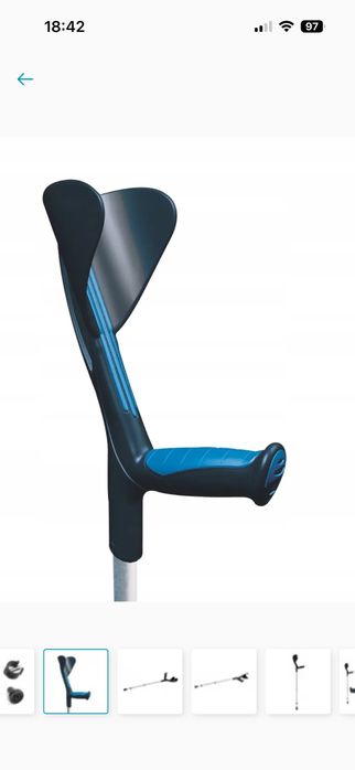 Kule łokciowe ortopedyczne adwance