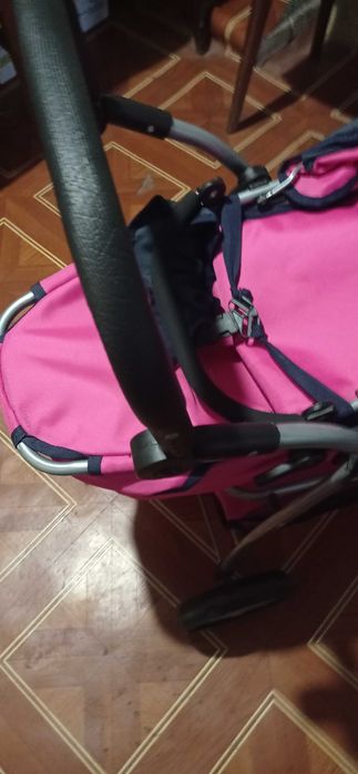 Коляска для кукол, коляска 2 в 1, игрушечная коляска