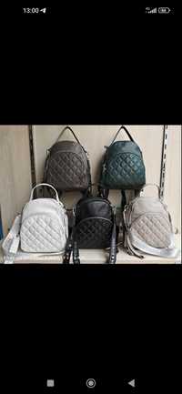 Женские кожаные сумки и рюкзаки фабрики Polina & Eiterou