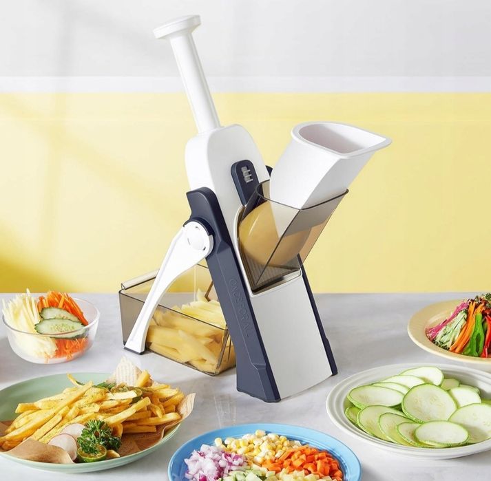 Szatkownica do warzyw i owoców krajalnica tarka wielofunkcyjna MOCNA