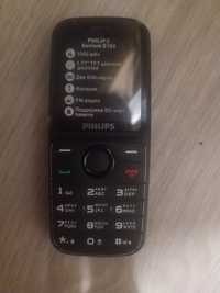 мобильный кнопочный новый телефон Philips Xenium E190