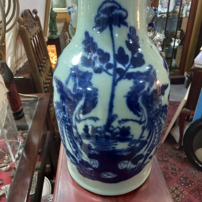 Pote em porcelana da china Com 42 cm