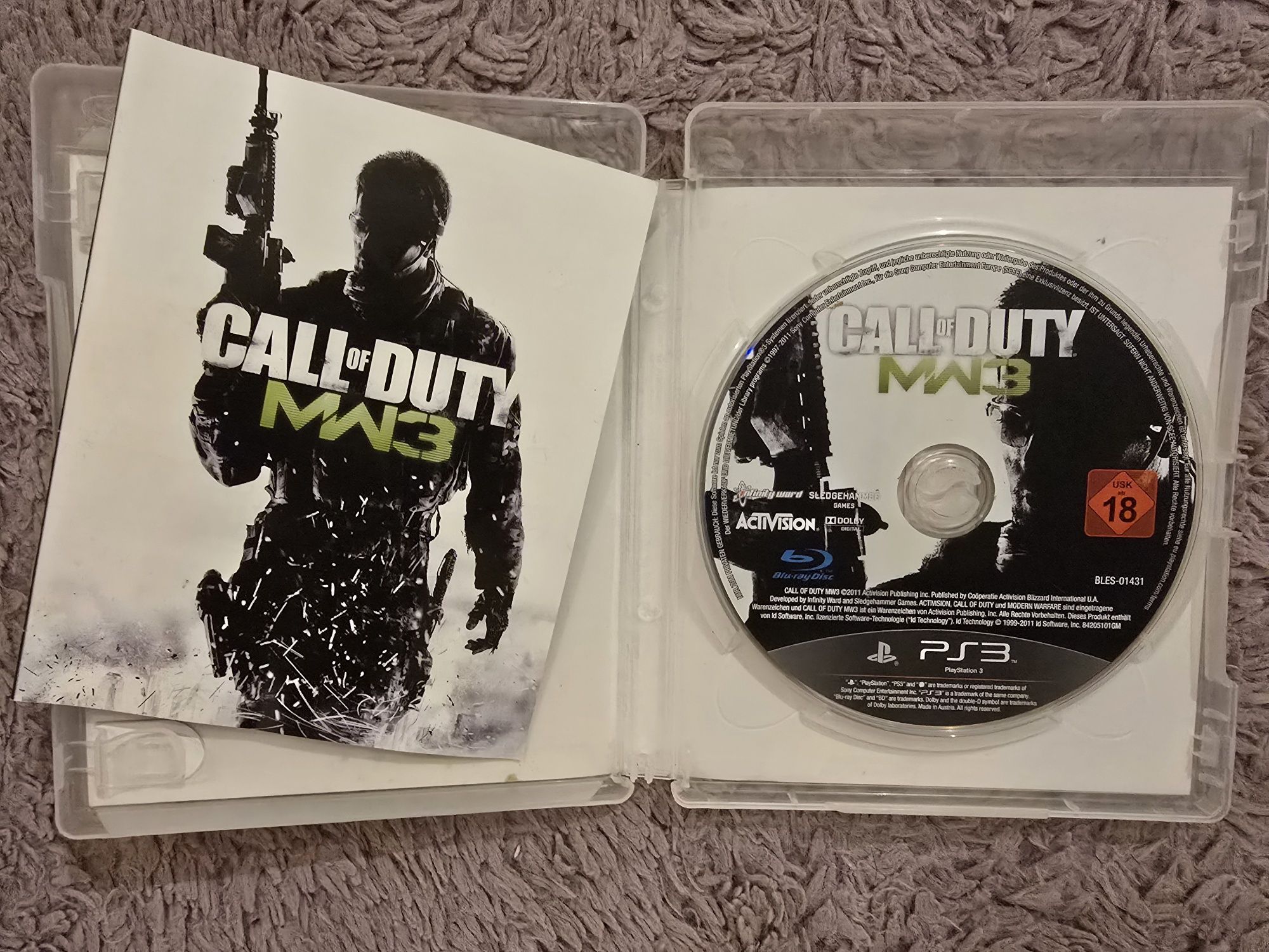 Gra Call of Duty MW3 na PS3 PlayStation 3 stan idealny