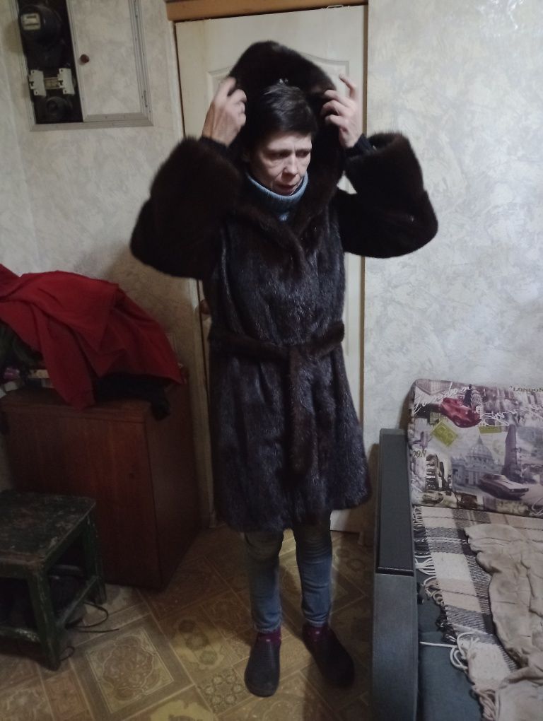 Полушубок, норка натуральная