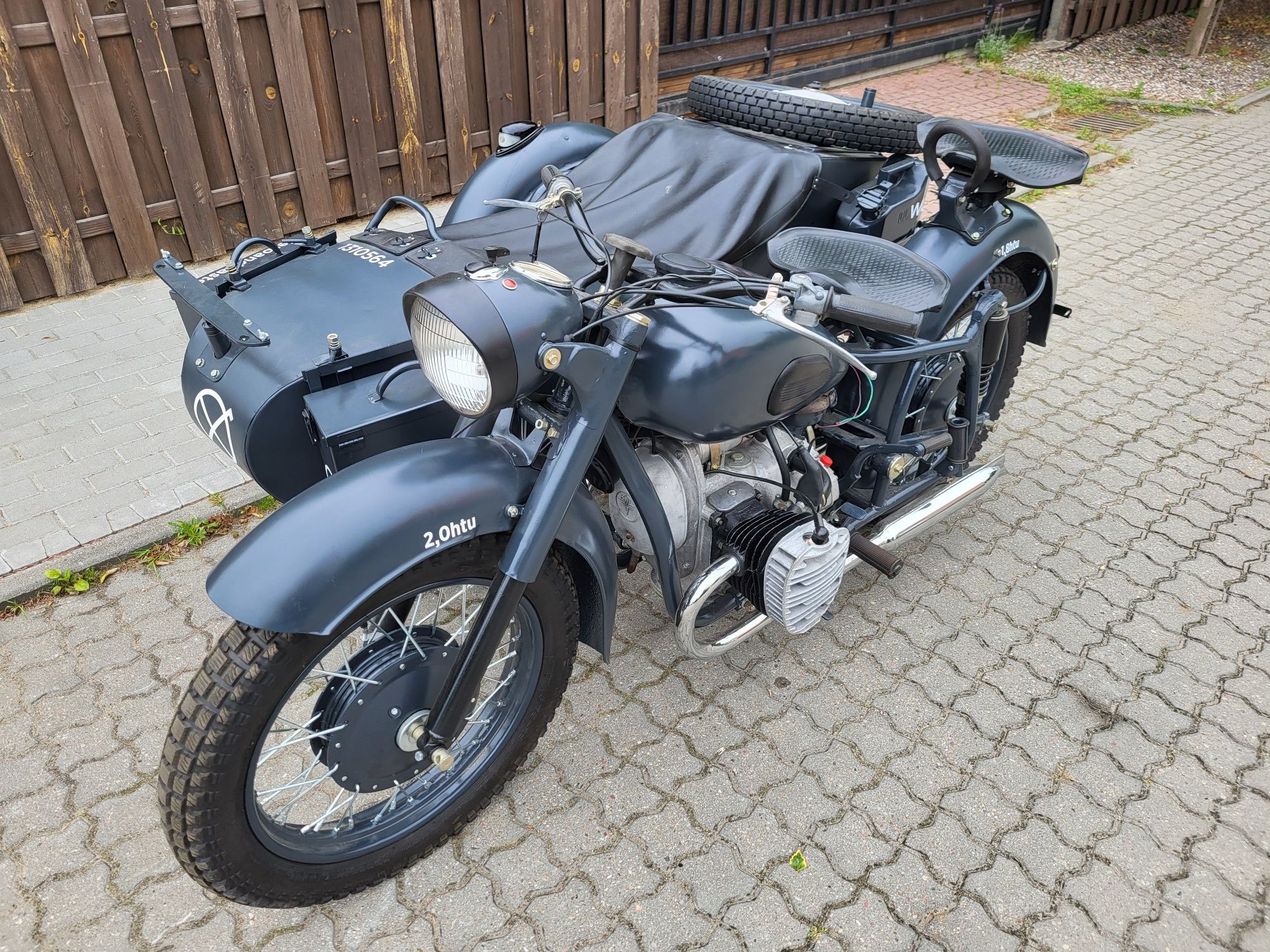 Promocja K 750 odrestaurowany mt mw dniepr ural m 72