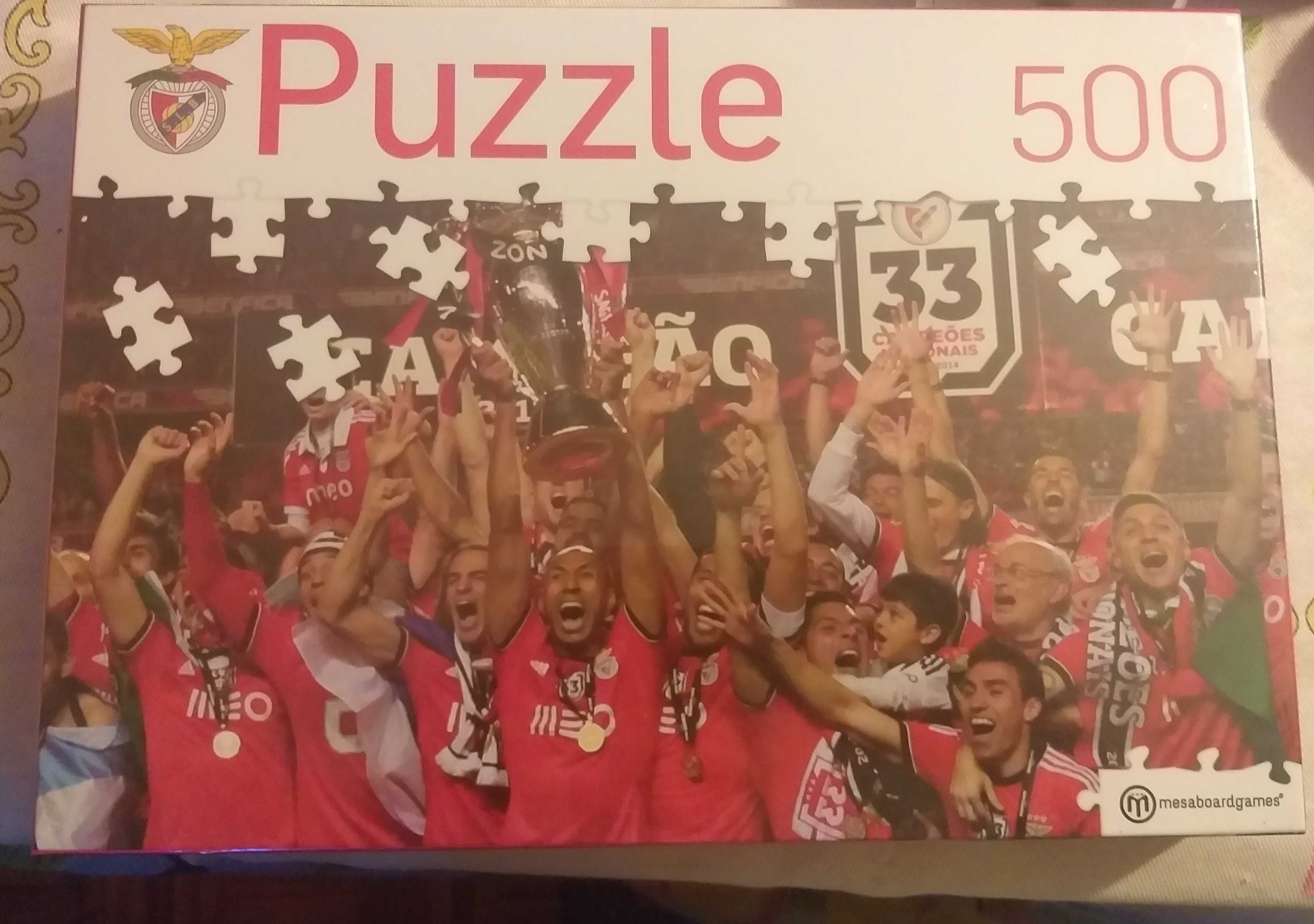 Puzzle Benfica Campeão ainda fechado