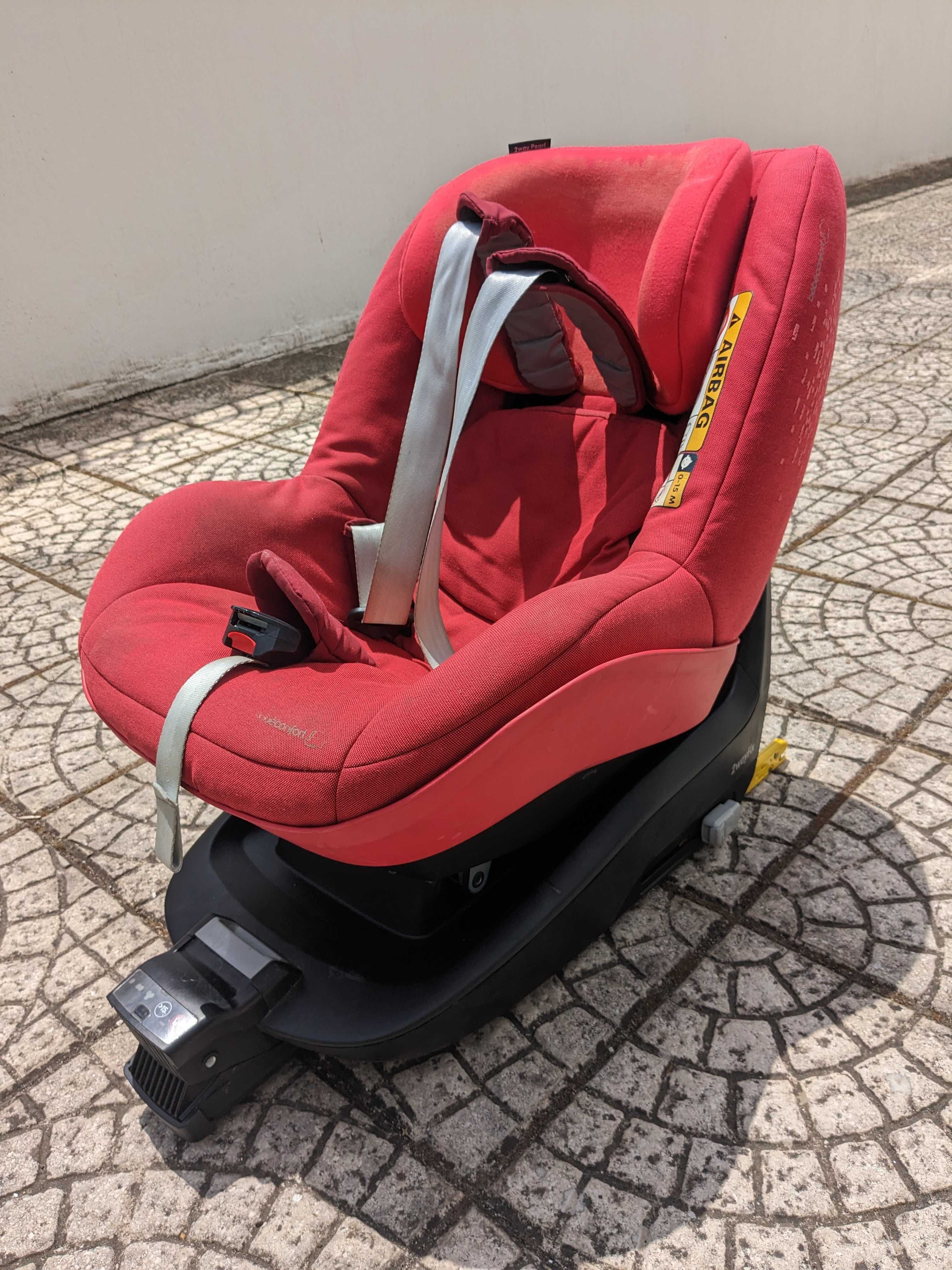 2 Cadeiras ISOFIX Bebéconfort 2WayPearl + bases (posso vender separad)