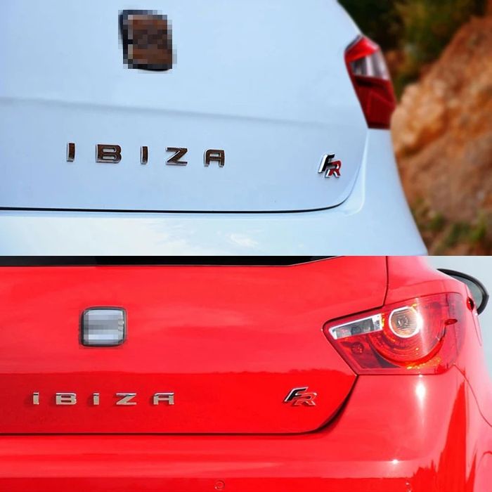 Emblema FR para Seat - Frontal e Traseiro