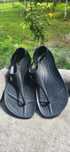 Sandały japonki crocs sexi flip w6 36 37 czarne gumowe