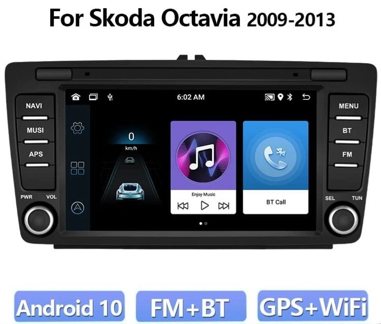 Radio nawigacja Skoda Octavia Yeti Superb ANDROID GPS Navi
