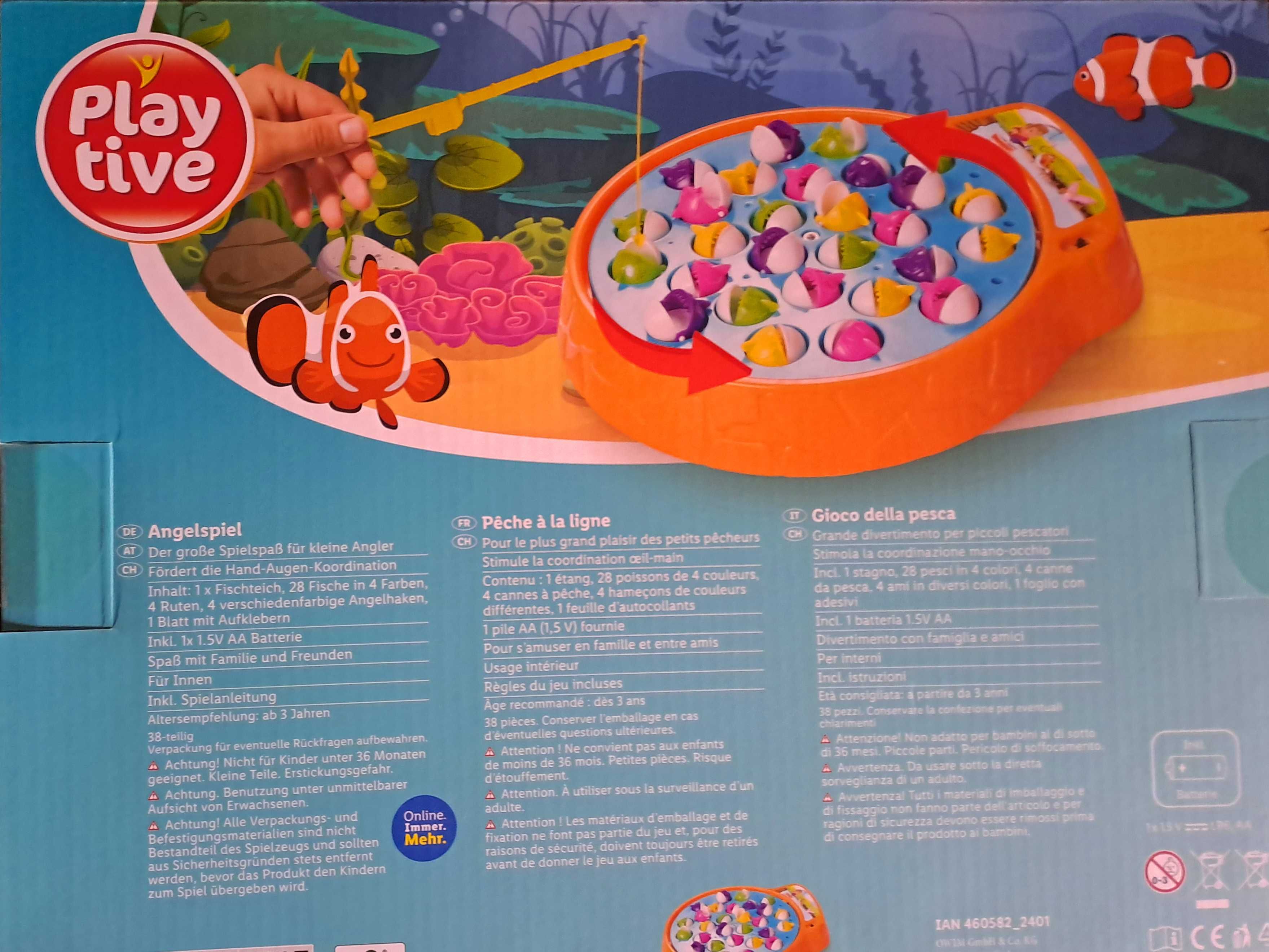 Игрушка рыбалка детская