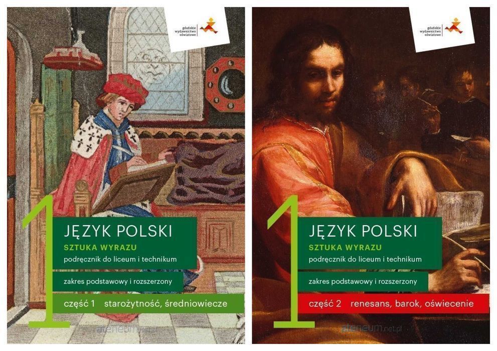 /NOWE/ Sztuka Wyrazu Klasa 1 część 1 i część 2 GWO