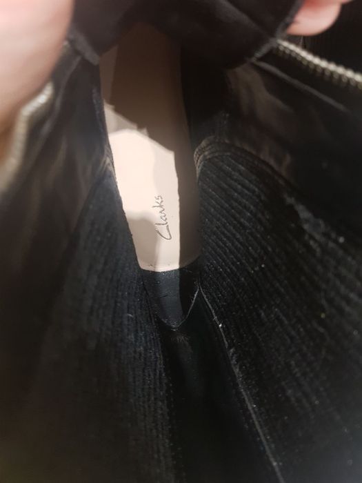 Шкіряні  ботинки  шкіряні чоботи Челсі  Clarks