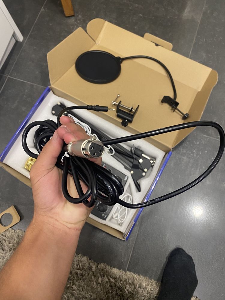 Microfone kit completo