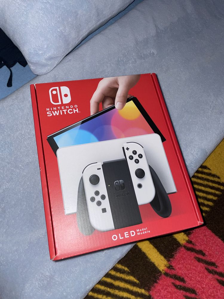 Nintendo Switch Oled com jogos