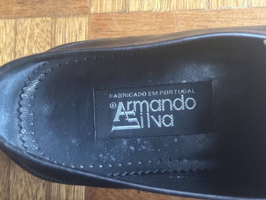 Sapatos Armando Silva Pretos N. 40