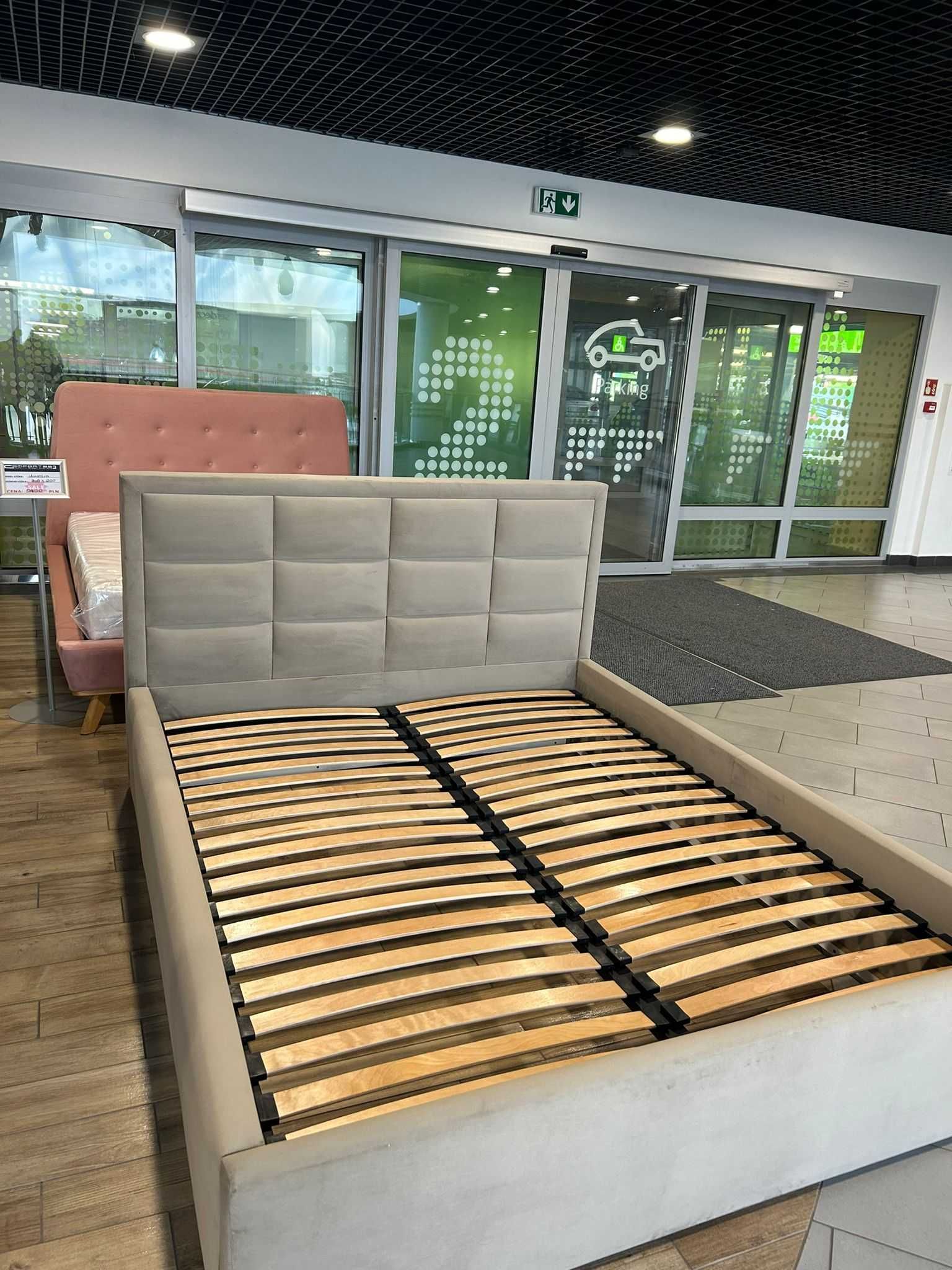 Wyprzedaż Promocja Łóżko VELLA BEIGE 160x200 cm