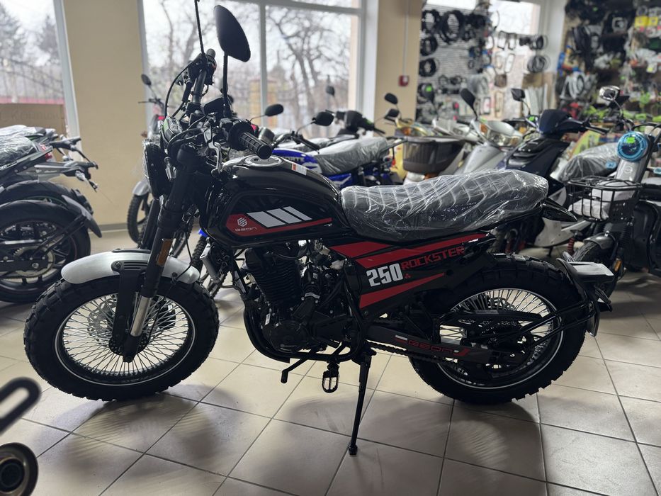 Мотоцикл GEON Rockster, 250,Off-Road Доставка.