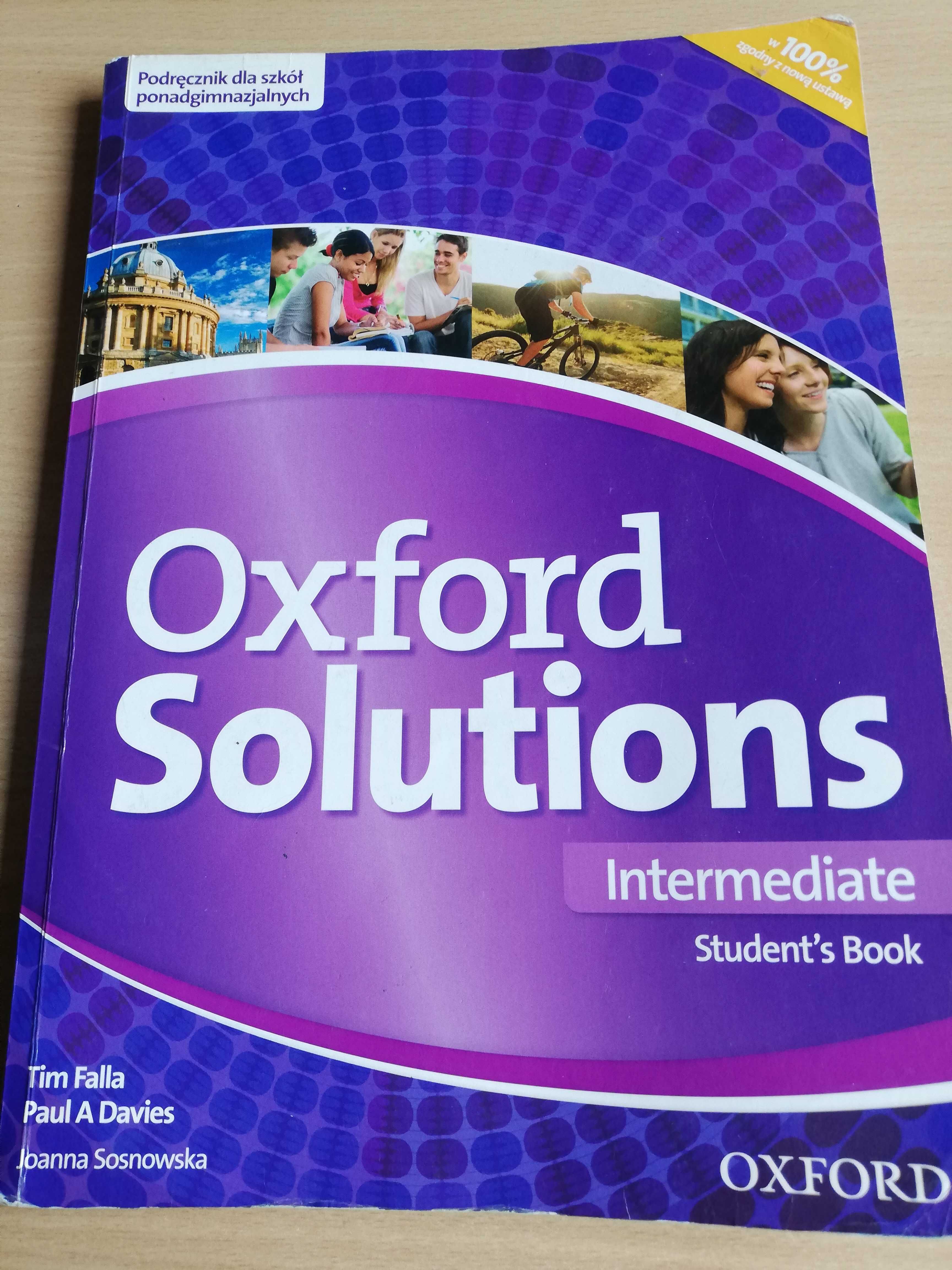 Oxford solutions intermediate podręcznik