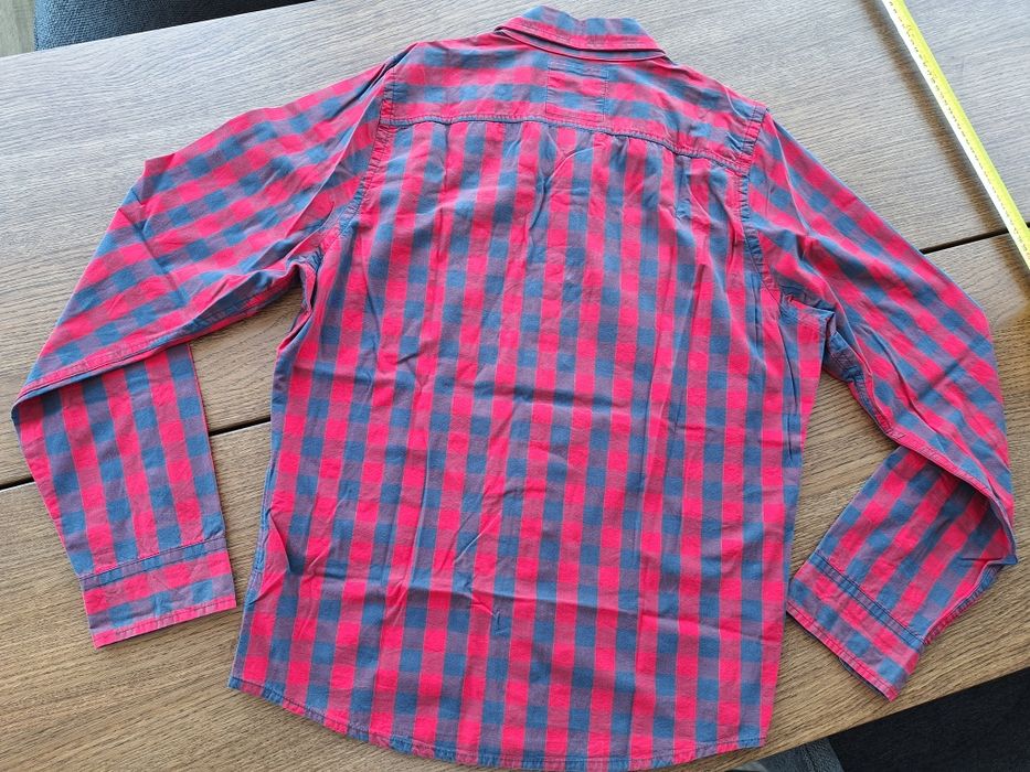 Camisa xadrez Hollister manga comprida. Tam. L