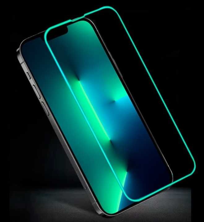 Protetor de ecran de vidro temperado para iPhone 13/13 Pro/14 (NEON)