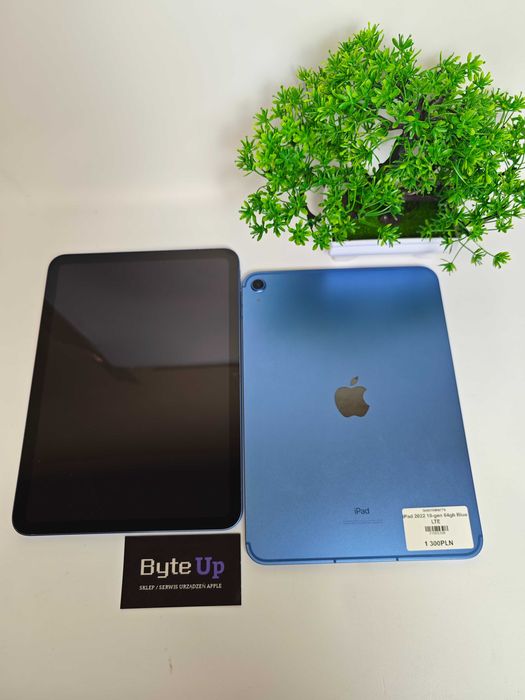 Apple iPad 10 (2022) – 64 GB, 64 GB LTE, nowoczesny design | ByteUp