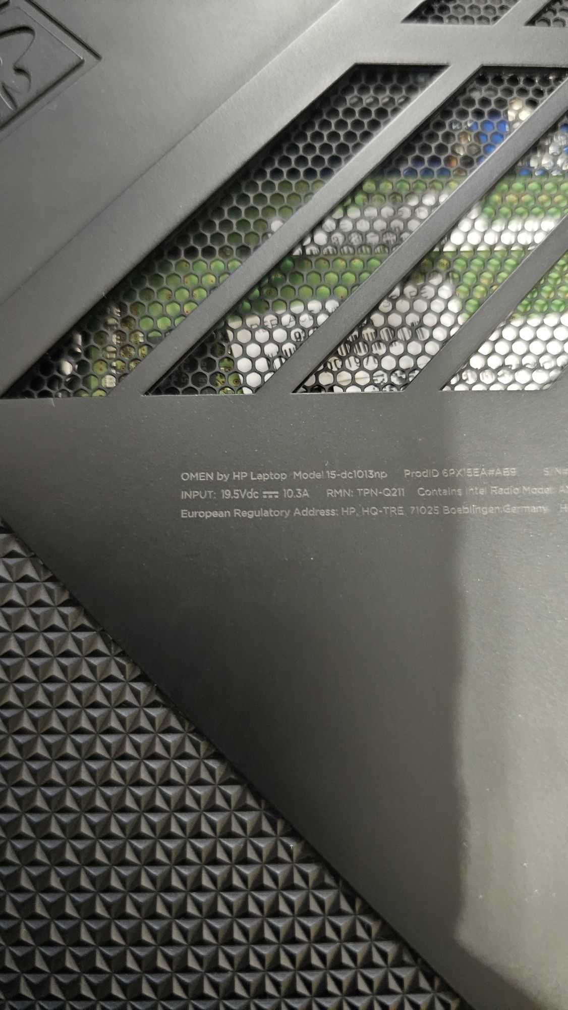 Computador portátil HP Omen 15-dc1013np i5-9300h GTX 1660 Ti