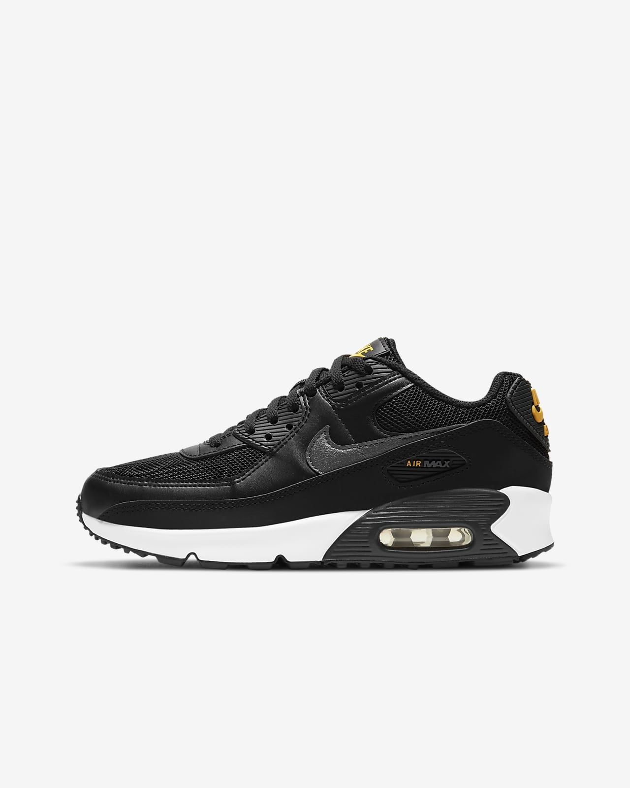 Оригінальні жіночі кросівки Nike Air Max 90 Black/Orange DJ4614-001