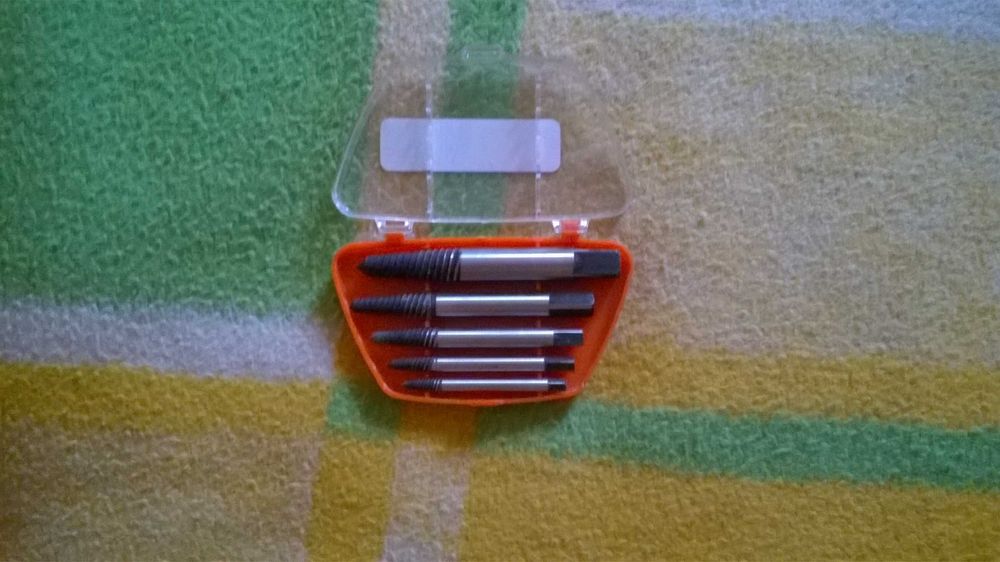 Wkrętaki DAYTON do zerwanych śrub 5szt. - NOWE