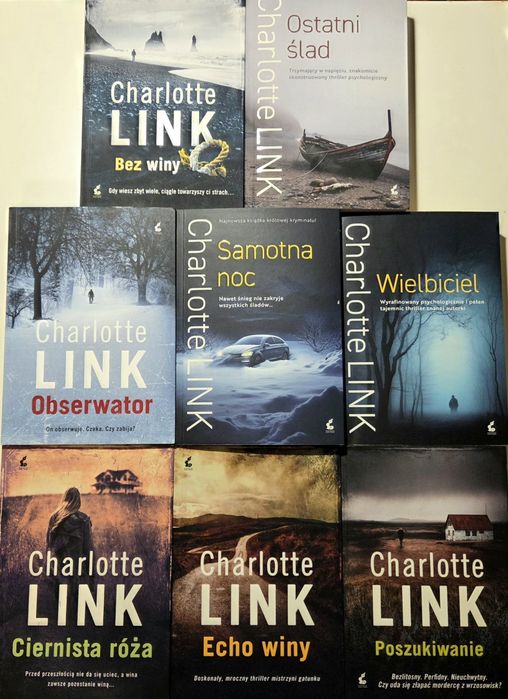Charlotte Link - kolekcja 8 książek