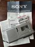 Gravador Sony inclui uma cassete