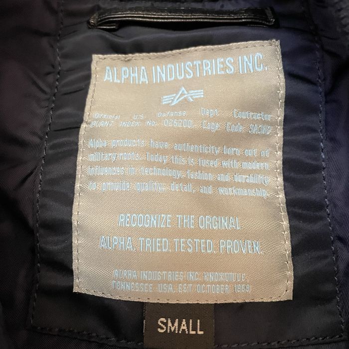 Alpha Industries bomber
